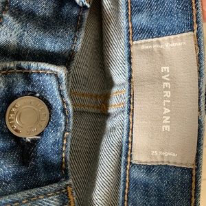 Everlane straight denim jeans